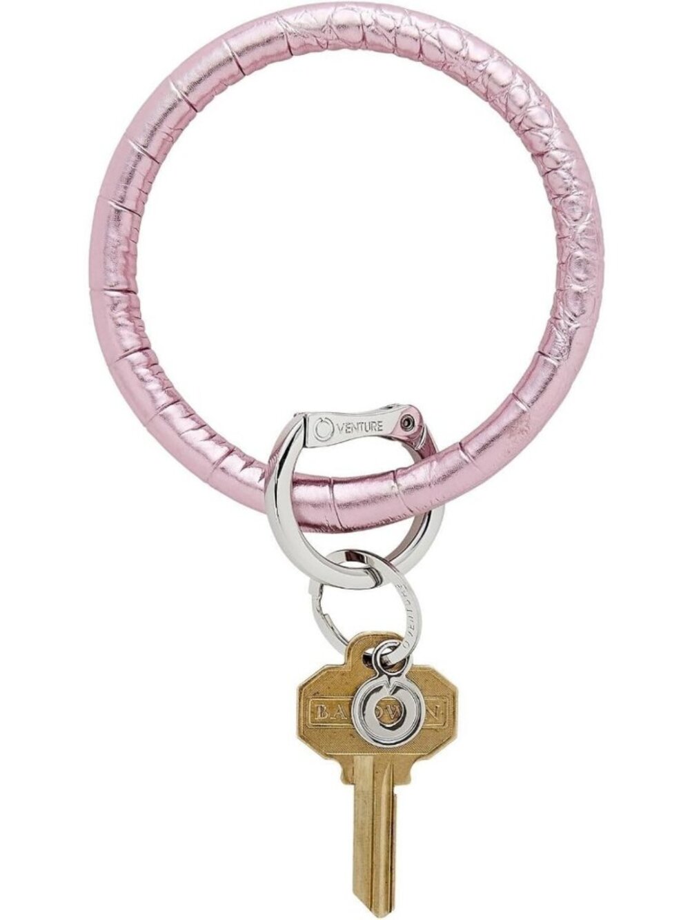 Stylish Leather Key Ring Bracelet Keychain for Women - Perfect Gift & Accessory